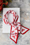 Stylish Tie Scarf with Butterflies - 2