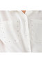 Girls Shirt with Pockets - Cotton - Short Sleeves - Notch Collar - 5