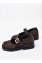 Brown Suede Mary Jane - 3