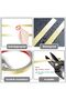 5 m X 2 cm Metal Strip Decorative Strip, Self-Adhesive, Stainless Steel Sheet - 3
