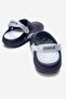 Straw Patterned Sabo Men's Slippers Dark Blue - 4
