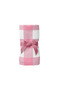 Bird of Life Pink Check, Muslin Baby Blanket, 100X100 cm - 2