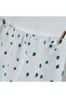 Bird of Life Mint Dots, Muslin Baby Blanket, 100X100 cm - 6