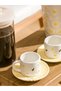 Lcw Home Karışık Papatya Printed 2 Kişilik Porselen Kahve Fincan Takımı 90 ml - 2