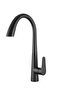 Yt708 Meriva Black Hidden Spiral Kitchen Sink Faucet