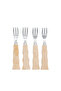 Stainless Steel Forks set of 4 with Resin Handle