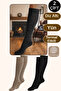 Women's Socks Knee-High Socks (2 Pairs) Long Wool Socks