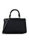 Black Zipper Closure Adjustable Detachable Strap Inner Pocket Women's Shoulder Bag 05Pc25K10121 - 7