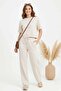 Women's Palazzo Tracksuit Set - Cotton Double Set - 3