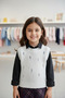 Girl's Cotton Ripped Detailed Transitional Knitwear Sweater - 4
