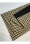 Classic Houndstooth Patterned Suit Outerwear Fabric – Beige Brown