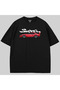 Toyota Supra Mk5 Red Oversized T-Shirt