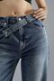 Squalo High Waist Wide Leg Jeans - 7