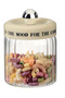3-Piece Glass Jar Set 320 ml – with Airtight Lids, Multi-Purpose Storage Container - 4