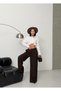 Wide Leg High Waist Pants - 8
