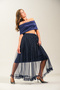 Ruffle Detailed Long Tulle Skirt - 4