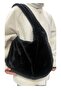Black Plush Handbag - 8