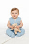 Baby Cotton Embroidered Colorful Quilted Y Vest Set Double Set