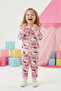 Hello Ki̇tty Patterned Girls' Pajama Set - 7