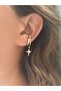 Women's Special Series Pole Star Non-Pierced Cartilage Earrings – Color Options Available – Silver - 5