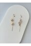 Women's Xuping Pierced Butterfly-Geometry Pattern Zircon Earcuff Cartilage Earrings – Color Options – Gold - 2