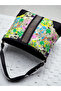 Women's Stone Embroidered Hand and Shoulder Bag. File Detailed Bag - 7