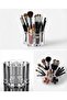 Multi-Compartment Clear Makeup Organizer – Acrylic Lipstick Holder, Brush Holder, and Jewelry Organizer Box - 3