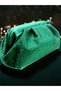 Women's Frequent Stone Embroidered Clutch Evening Bag. Evening Dress Bag - 4