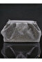 Women's Frequent Stone Embroidered Clutch Evening Bag. Evening Dress Bag - 3
