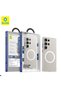 Galaxy S25 Ultra Compatible Crystal Anti-drop Transparent Phone Case with Magsafe - 2
