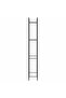 Firewood Rack Matt Black 80x28x222 cm Steel - 5