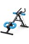 Ab Machine, Ab Workout Equipment, Adjustable Ab Trainer Machine for Abs Workout at Home Gym