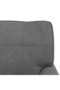 Chaise Lounge with Cushion Dark Grey 91 x 157 x 91 cm Velvet - 8