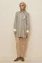 Shirt Collar Patterned Tunic 46265-1 - 3