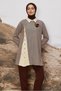 Shirt Collar Plaid Tunic 46125 - 2
