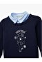 Baby Boy Sweat 6Wmb10322Tk Dark Blue - 3