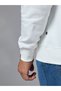 The Pure Ease White Cotton Sweatshirt Relaxed Fit - 7