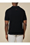 The Shadow Cotton V-Neck Polo Jet Black Comfort Fit - 8