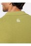 The Ripe Kiwi Green Cotton V-Neck Polo Comfort Fit - 8