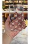 iPhone 16 Compatible Cherry Patterned Transparent Shock-Absorbing Camera Protected Clear Case - 2