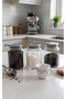 3-Piece Vacuum Glass Jar Set with Metal Lids 900 ml - 6