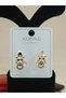 Vip Zircon Stone Lion Figured Xuping Earrings, Stainless, Does Not Tarnish - 7