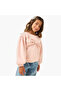 Bow Accent Sweatshirt with Long Sleeves