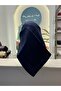 Pak Ti̇vi̇l Silk Scarf 90*90 cm - Cobalt Blue