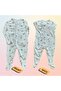 Unisex Penguin One-Piece Rompers | Jumpsuit | Soft Cotton Onesie with Snap Closure | Cute Footies fo - 2