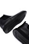 Men's Genuine Leather Black Casual Boots - 5
