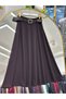 Kemerli Scuba Crepe Hijab Long Skirt – 90 cm |   Elegant & Flowy Cut - 3