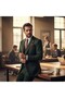 Kirlangiç Yakka, Sli̇mfi̇t, Blazer, 6 Drop, Ye Vest Set Men's Suit - 7