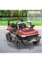 Wagon Kids Battery Operated Car for Kid, Rechargeable Jeep for Kids with Light, Ride on Toy - Red - 7