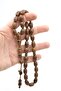 Hakkı Master Signed Chubby Beyzi Cut Large Size Lion Tree Prayer Beads - 5
